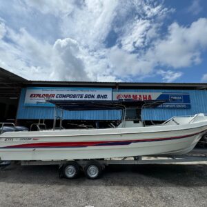 EXPLORER E331 OD MOULDED DECK SPORT FISHING T-TOP
