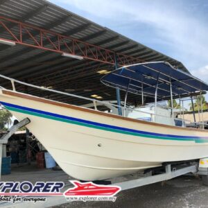 EXPLORER E320 OD MOULDED DECK SEA QUEST T-TOP