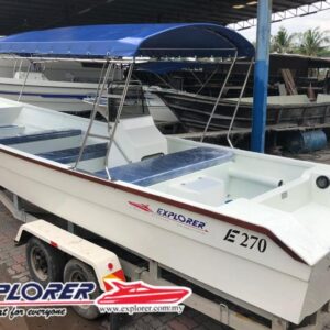 EXPLORER E270 OPEN DECK TRANVERSE SEAT SE